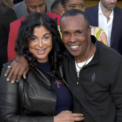 Sugar Ray Leonard and Bernadette Robi “They Call Me Magic” Red Carpet Premiere.